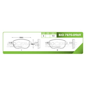 Kit Balatas Delantero Nissan Murano 2010