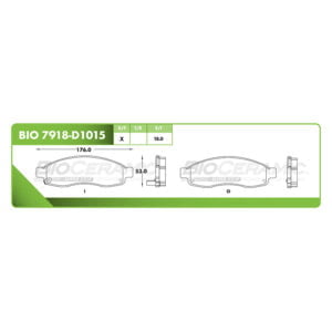 Kit Balatas Delantero Nissan Titan 2004