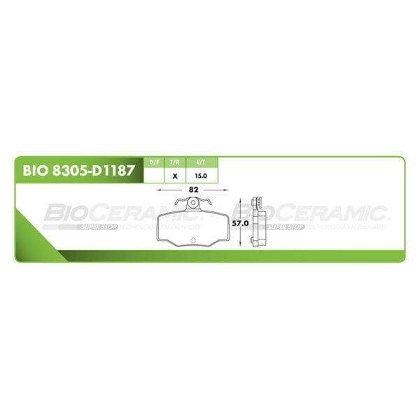 Kit Balatas Delantero Nissan Almera 2005