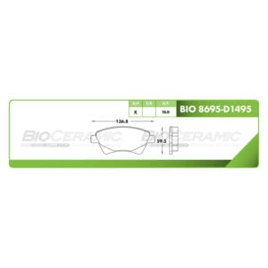 Kit Balatas Delantero Renault Megane 2004