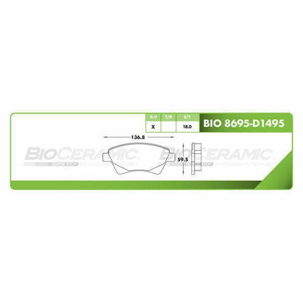 Kit Balatas Delantero Renault Megane 2005