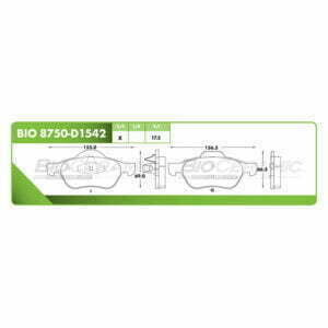 Kit Balatas Delantero Renault Megane 2005