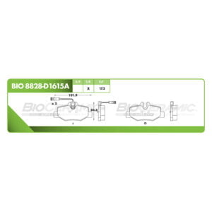 Kit Balatas Delantero Mercedes-Benz Vito 2011