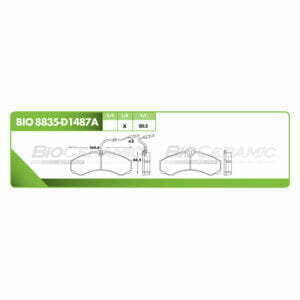 Kit Balatas Delantero Nissan Cabstar 2014