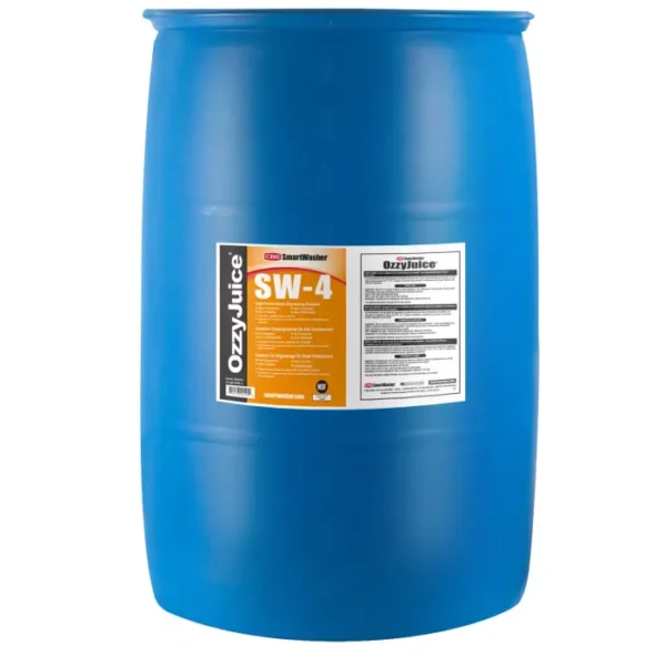 SmartWasher OzzyJuice SW-4 solución desengrasante HD 55gal
